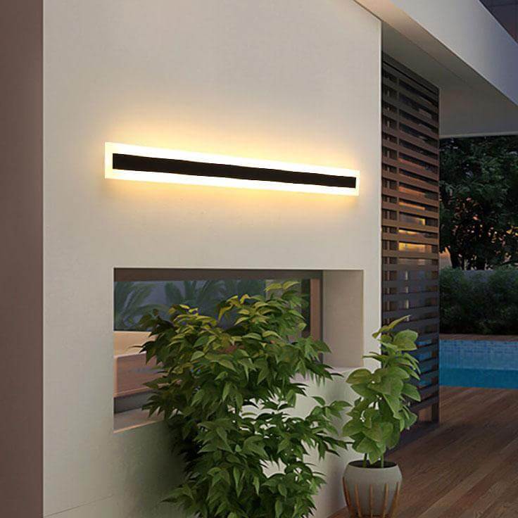 Moderni LED-seinävalaisin ulkokäyttöön