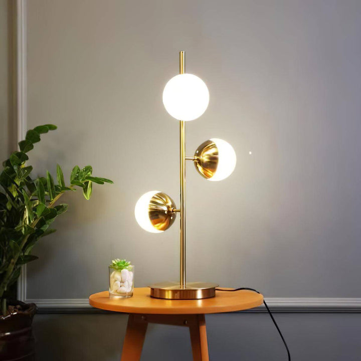 Doppler LED-trælampe
