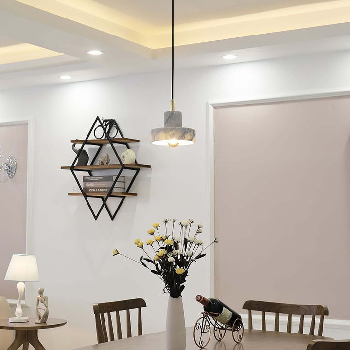 Marmoreret Aura Pendel Lampe