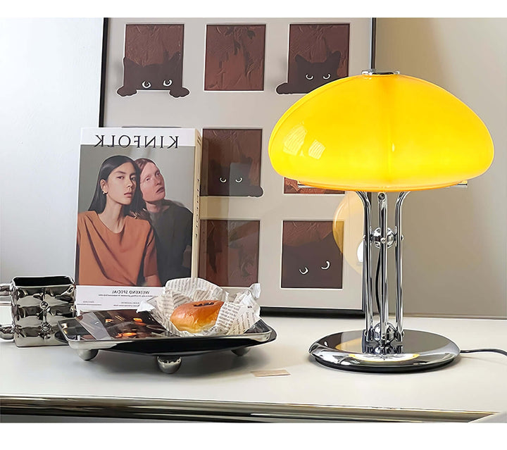 Bauhaus-stil svamp skrivebordslampe