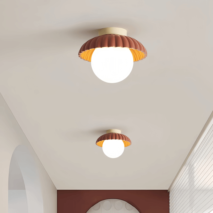 Jern Loftlampe, Soveværelseslampe, 25cm