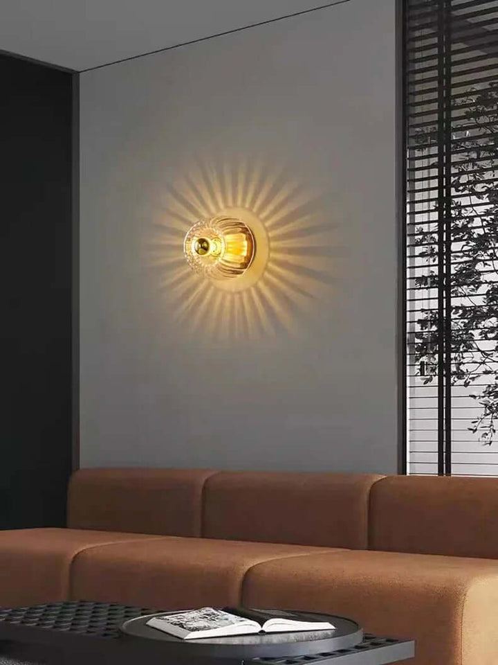 Nordisk Bauhaus væglampe