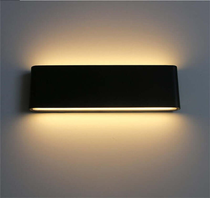 Moderni LED-ulkoseinävalaisin, vesitiivis, ylös-alas-valaistus