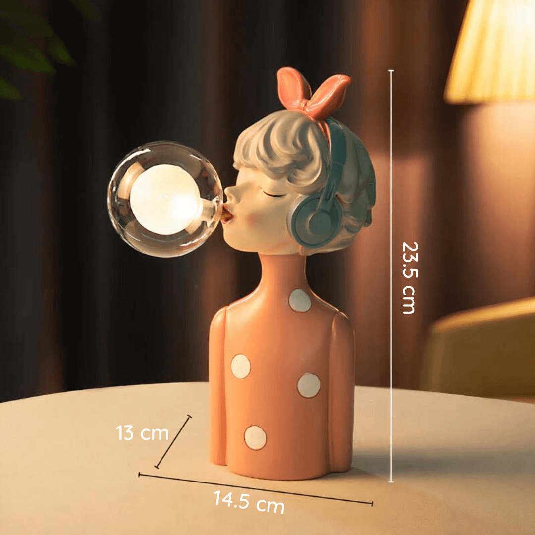 Håndlavet bordlampe fra Artisan Sisters