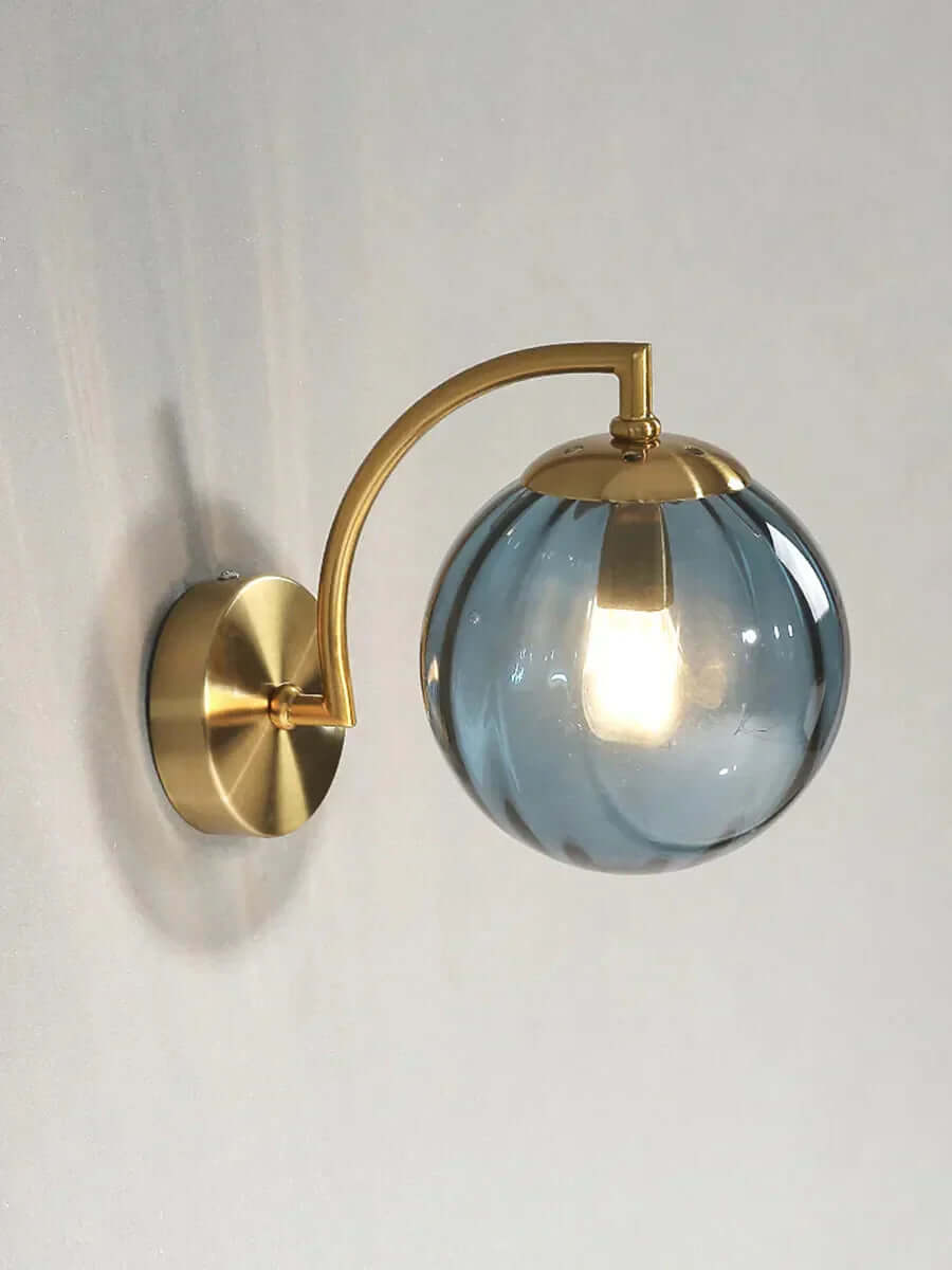 Elegant LED Glasvæglampe – Stilfuld Indendørs Belysning
