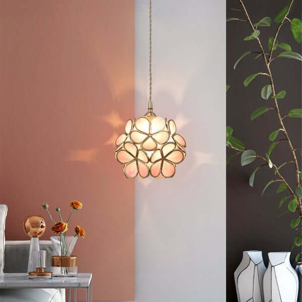 Moderne glas krone pendel – Nordisk stil