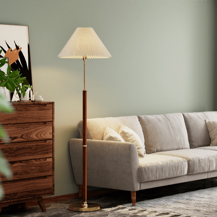 Moderne Rispapirlampe - Gulvlampe