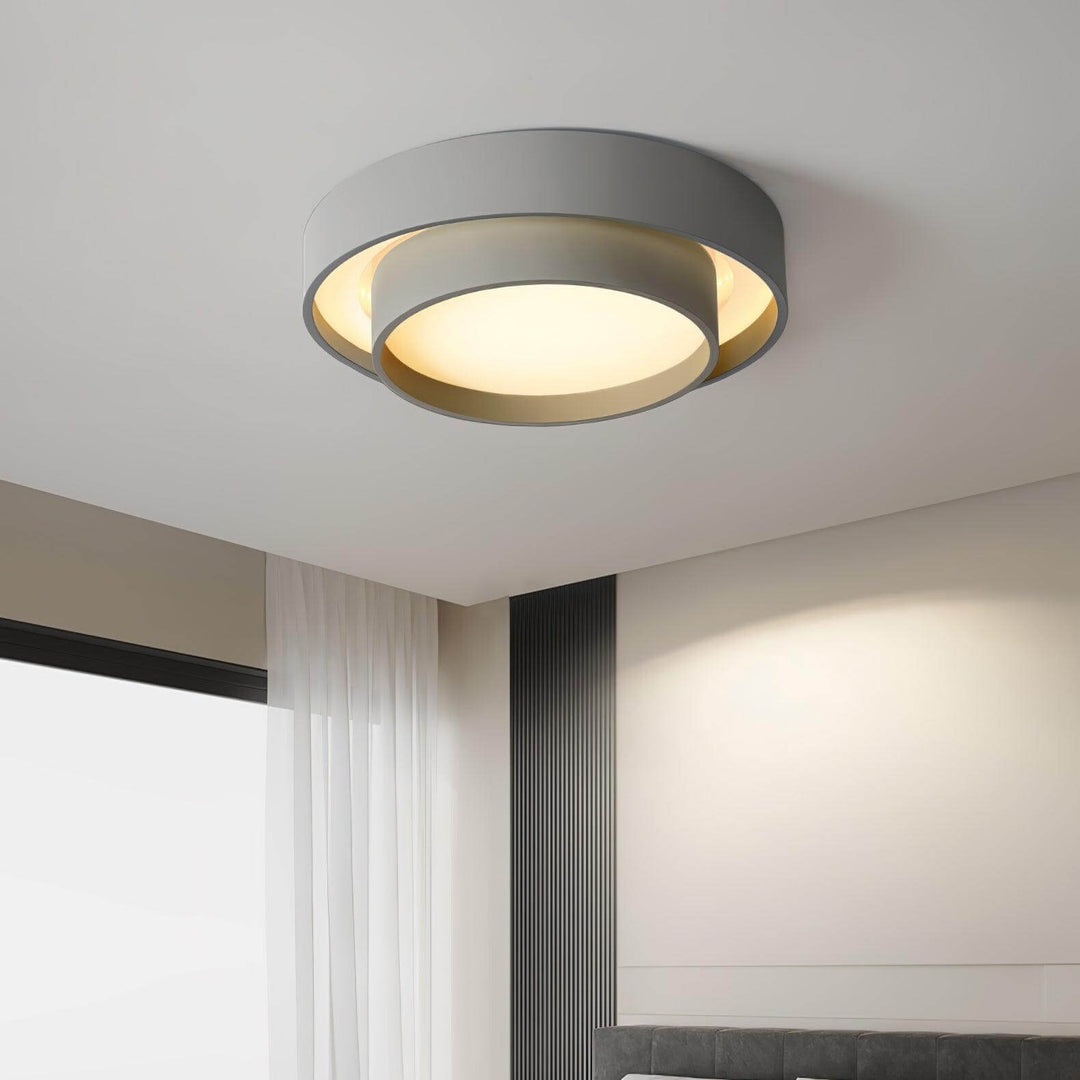 Moderne LED loftslampe med 50 cm diameter