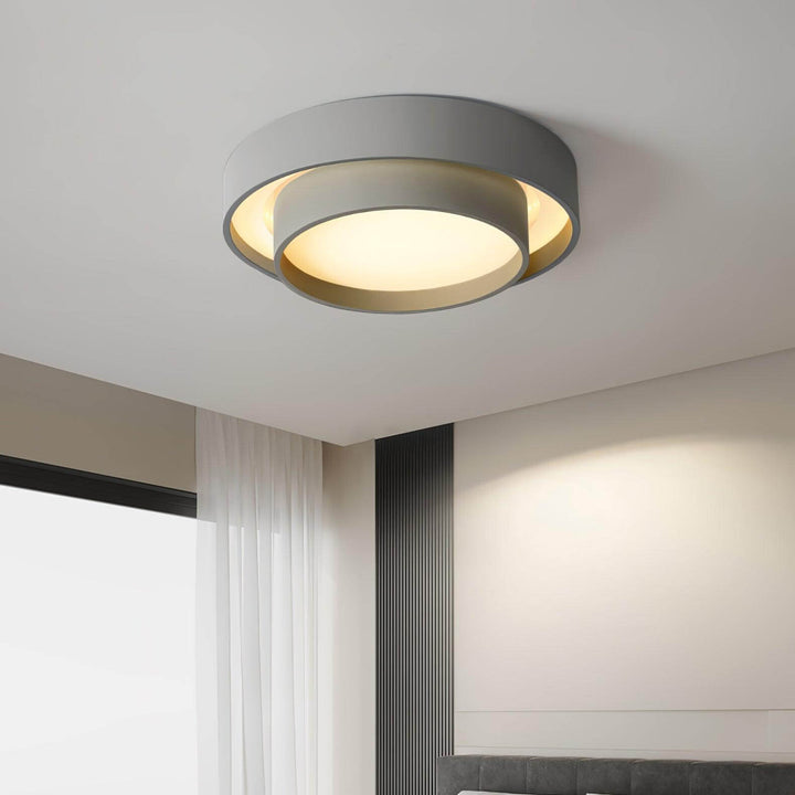 Moderne LED loftslampe med 50 cm diameter