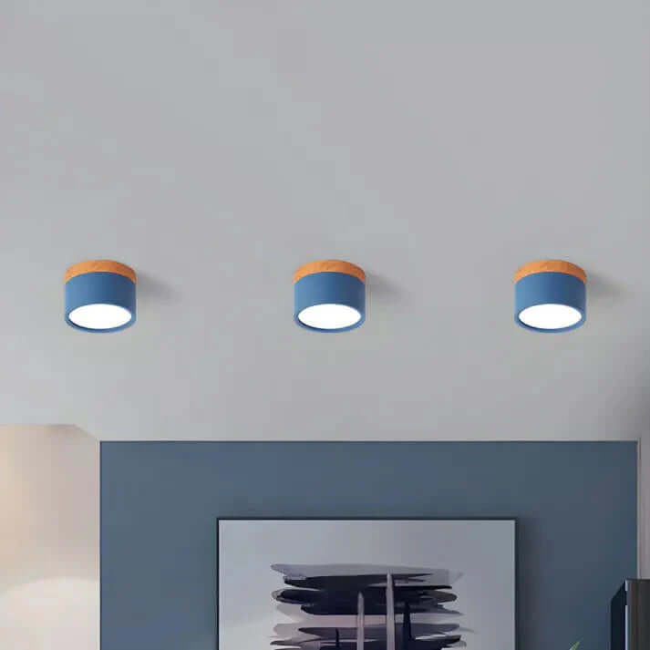 Moderne LED-loftslampe til gangen
