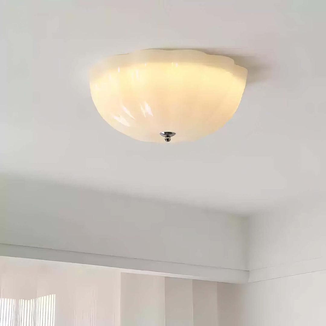 Moderne Opal Glas Loftlampe - Blødt og Diffust Lys