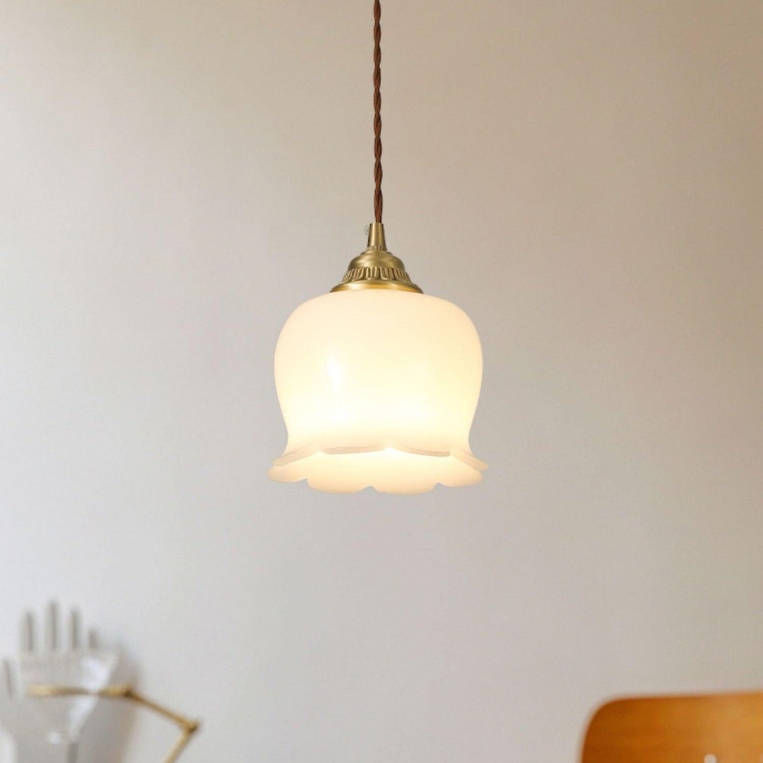 Nem installation - blomstret pendel