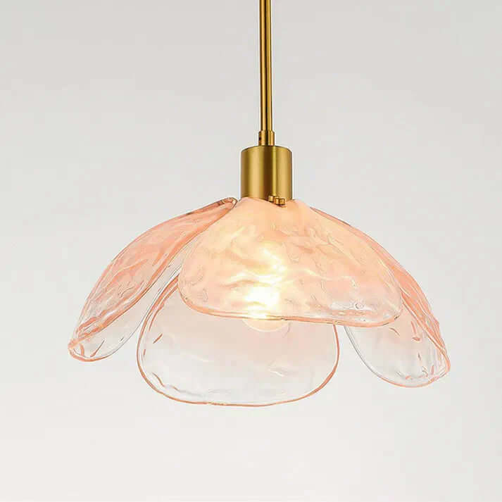 Kreativ Blomsterblad Nattbordslampe