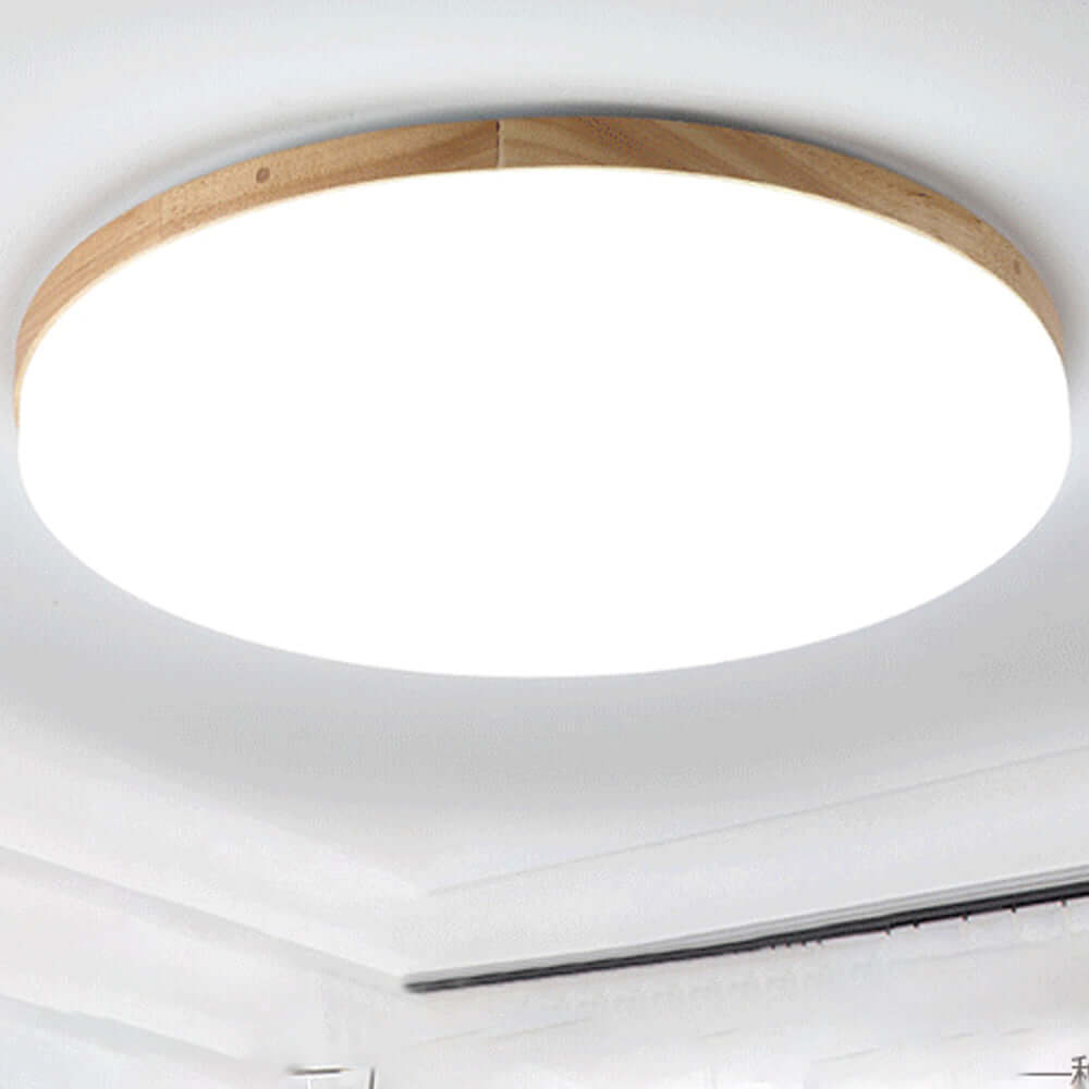 Moderne LED Loftlampe, Rund, Akryl