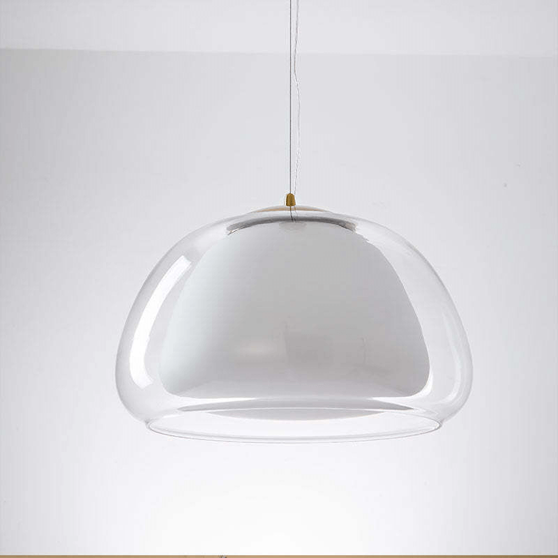 Moderne mælkeglas pendel - Stilfuld lampe til hjemmet