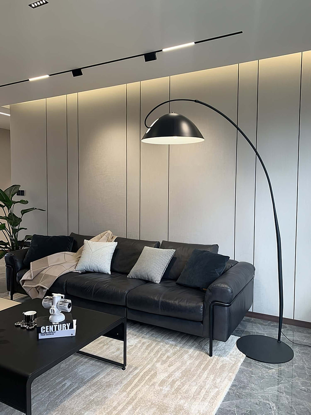 Lampadaire À Arc Verse