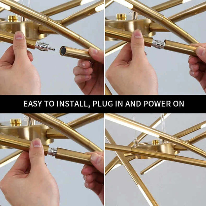 Loftlampe til stue