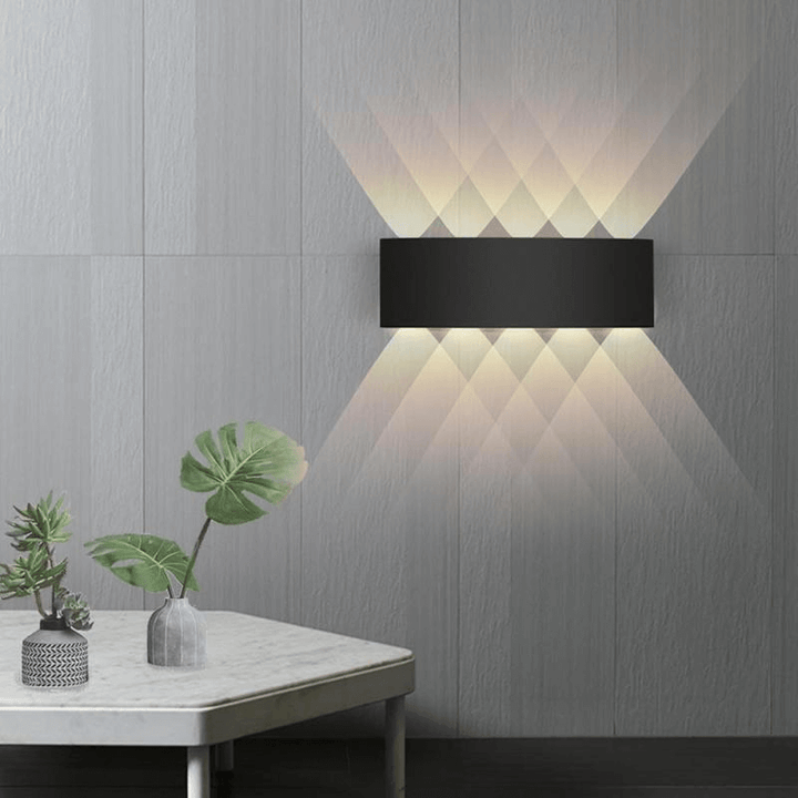Udendørs LED-væglampe, Vandtæt Aluminium