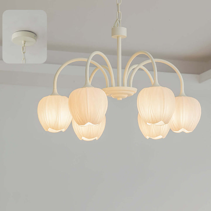 Moderne loftlampe i matcha-stil