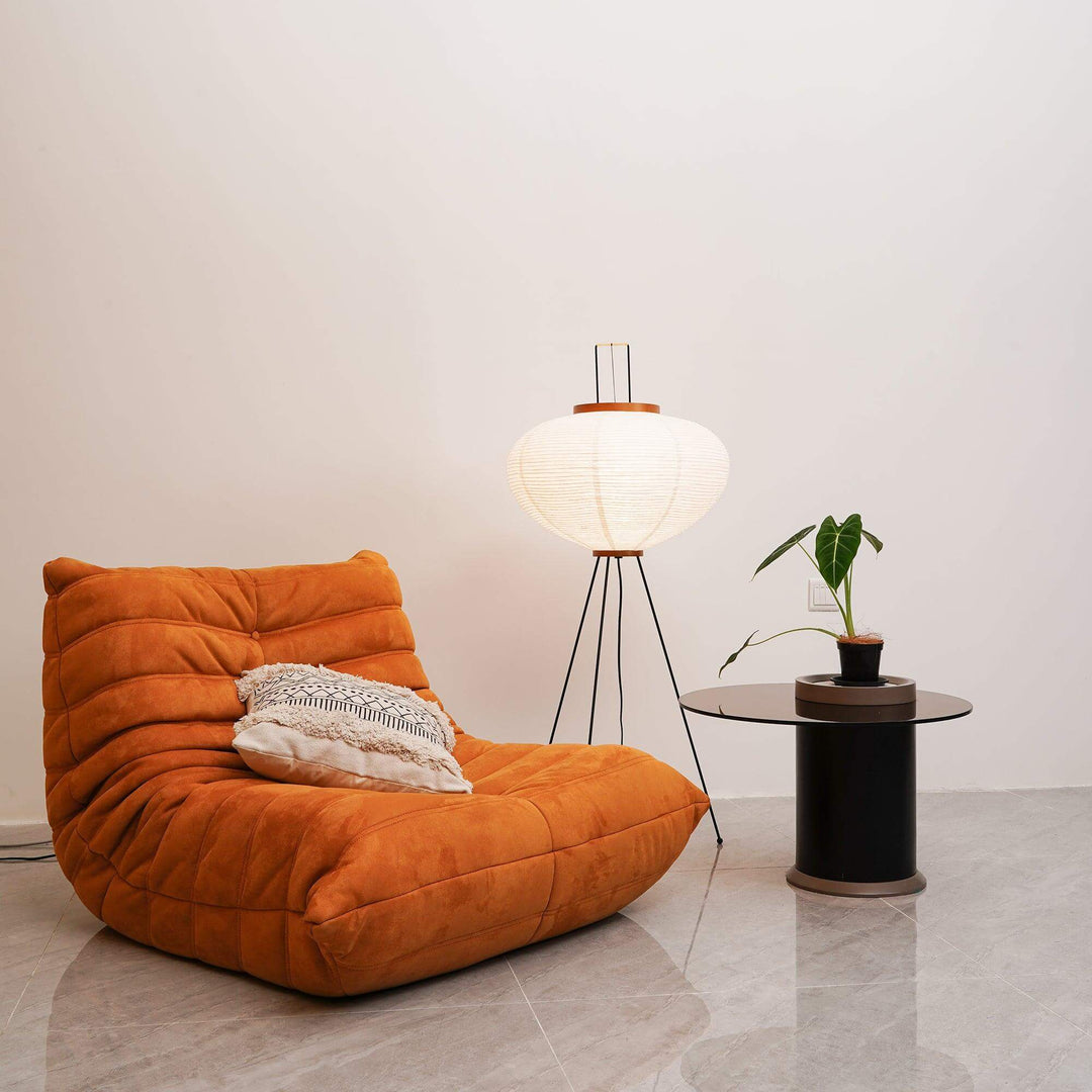 Lampadaire En Papier De Riz