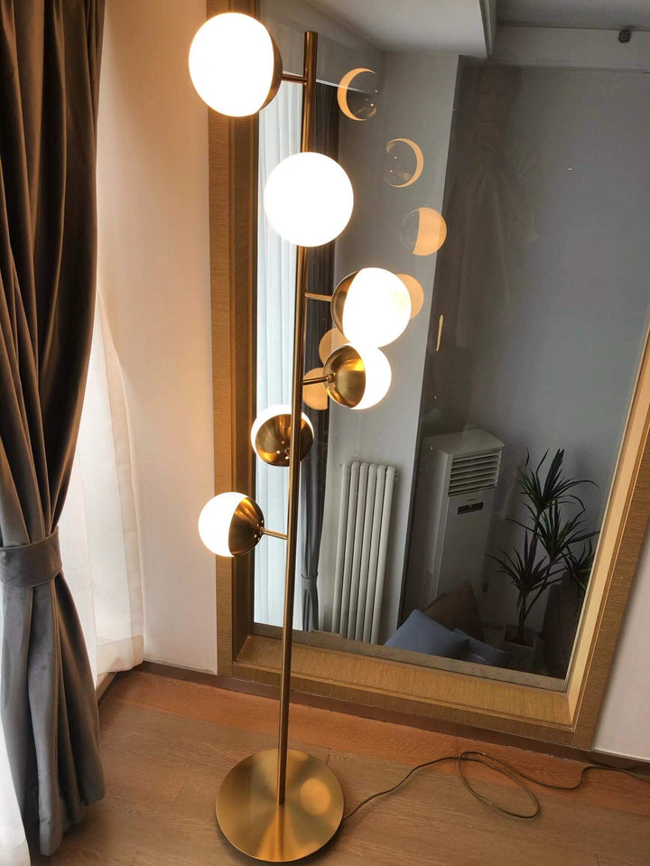 Doppler LED-trælampe