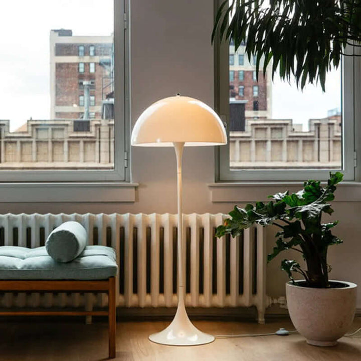 LED svamp gulvlampe med skandinavisk design