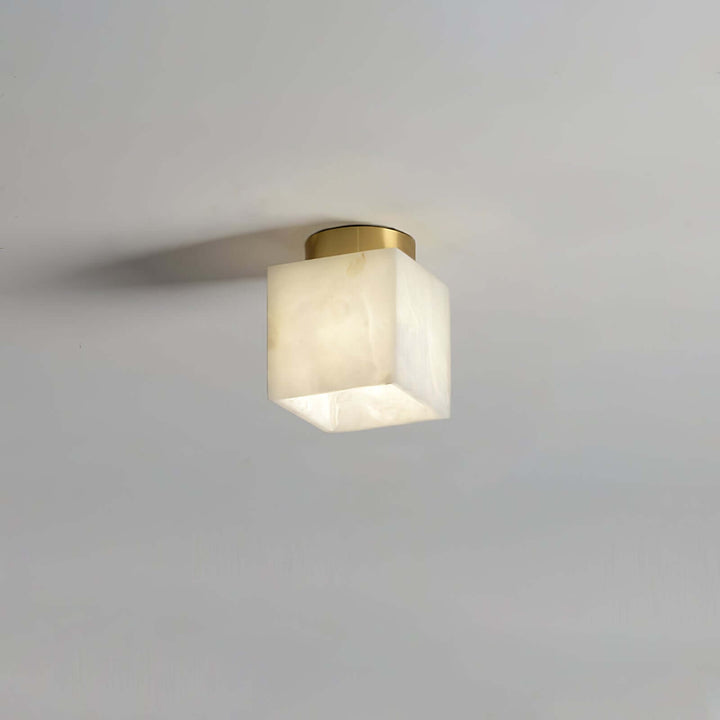 Måne lys alabaster loftlampe
