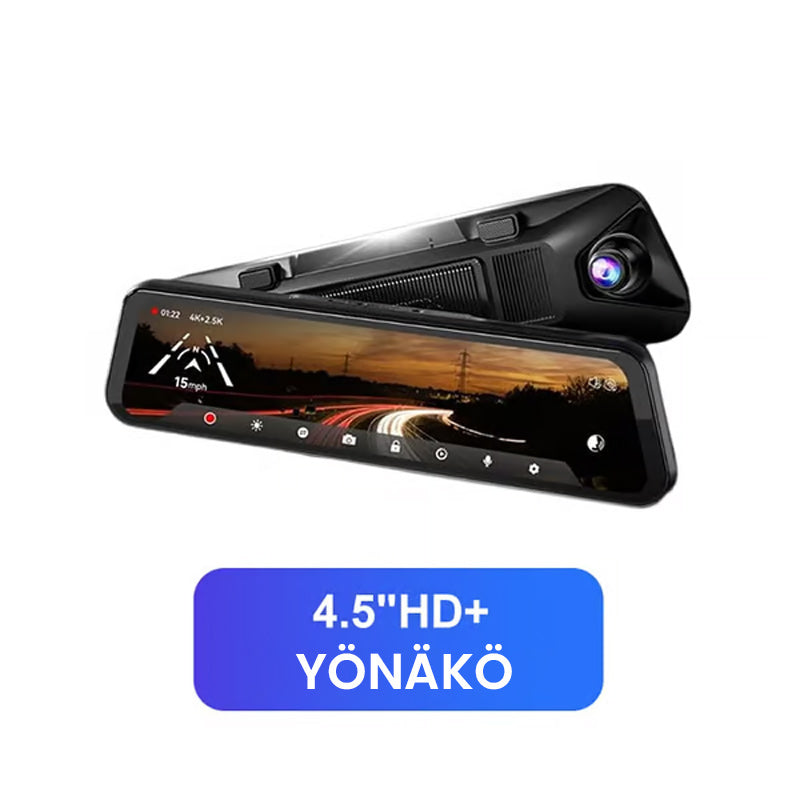 10'' HD-kosketusnäytöllinen autokamera, tyylikäs muotoilu, 360 asteen tallennus, auto lisävaruste, monitoiminen navigaattori.