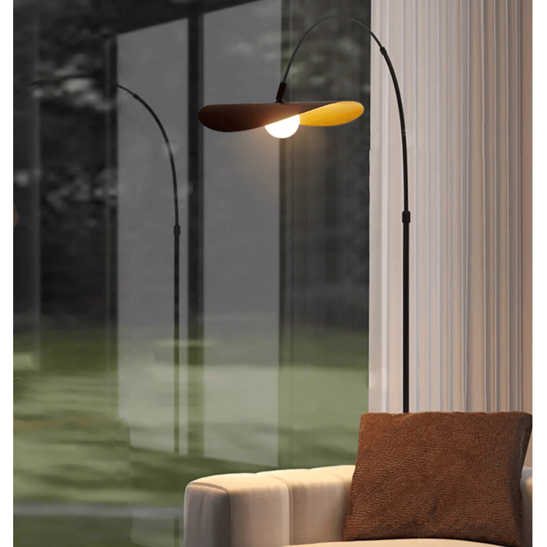 Moderne gulvlampe - Naturlig stil