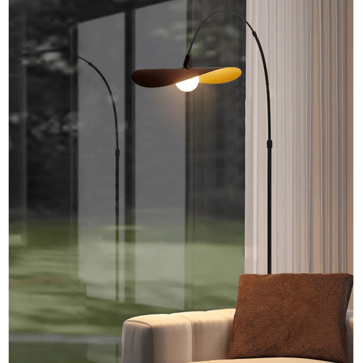 Moderne gulvlampe - Naturlig stil