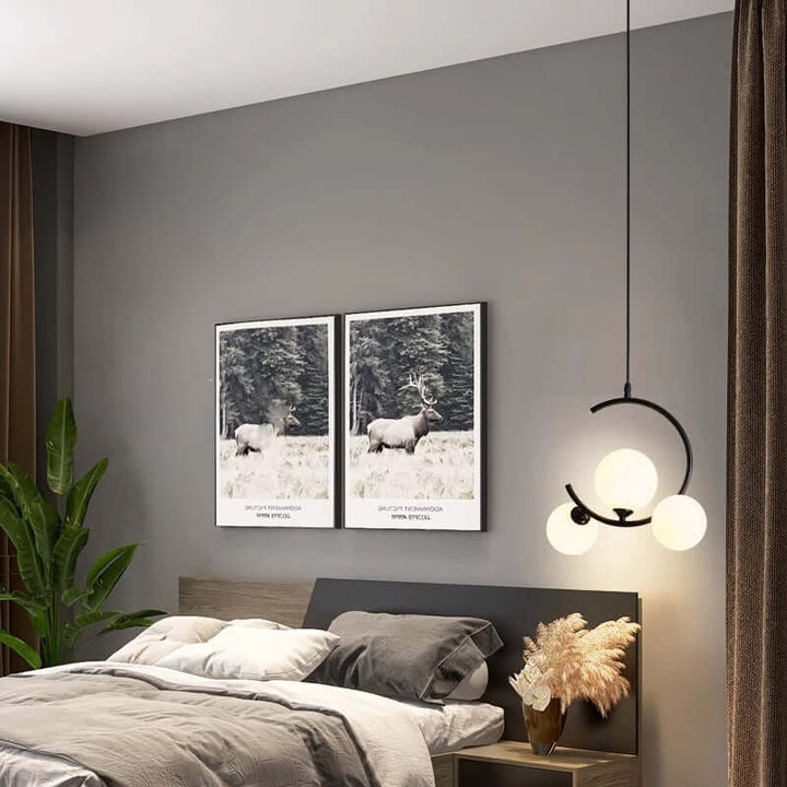 Moderne LED-pendellampe til indretning