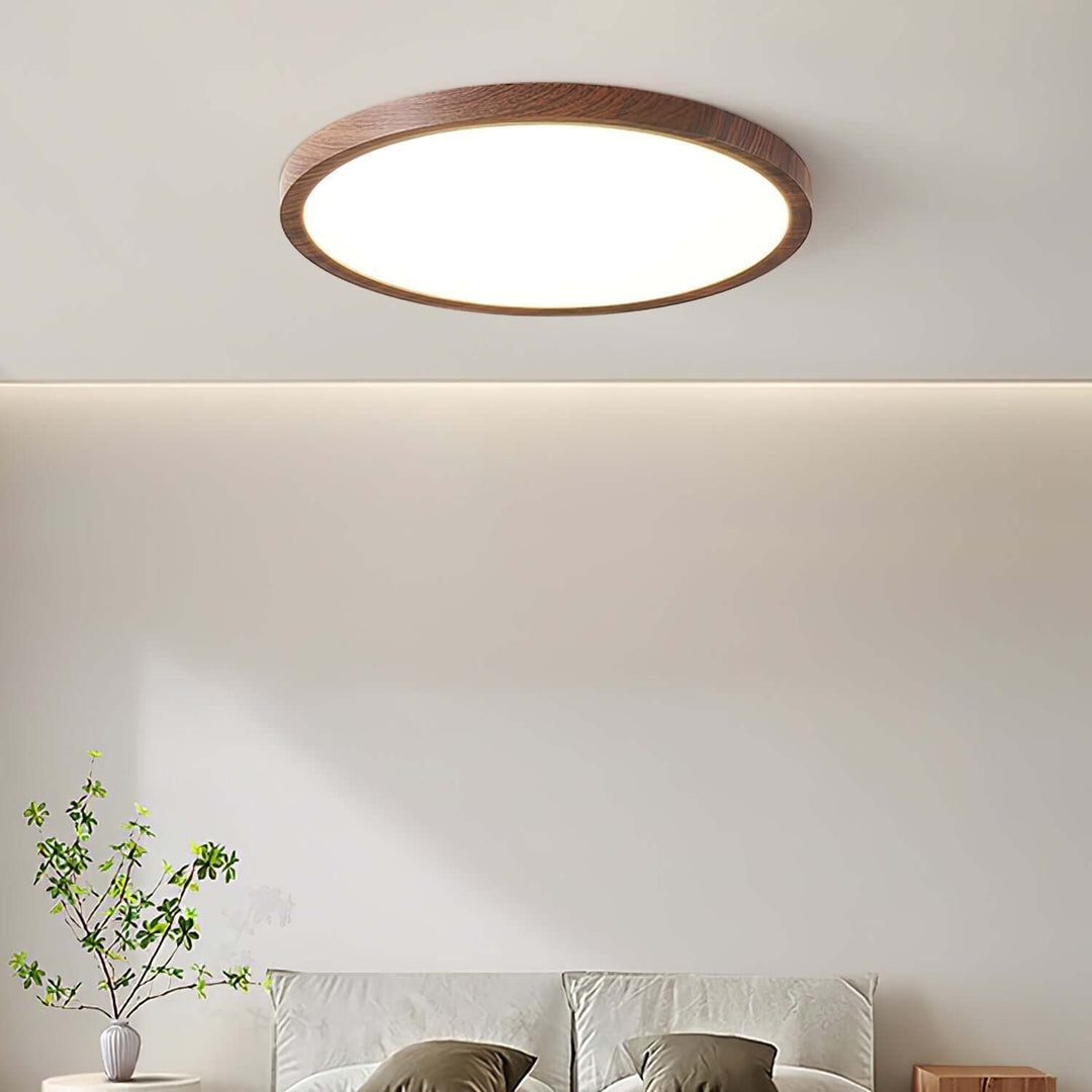 Tynd cirkulær loftlampe