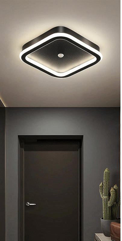 LED loftlampe med bevægelsessensor