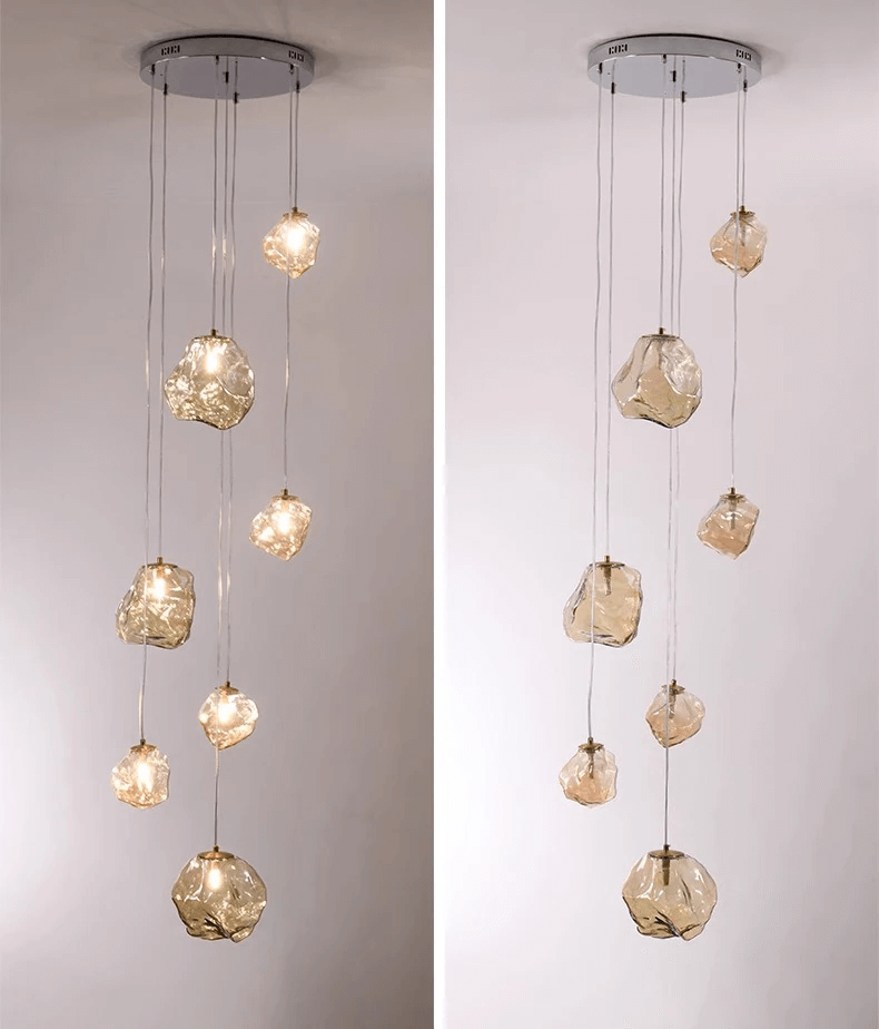 Moderne trappelys - LED-belysning