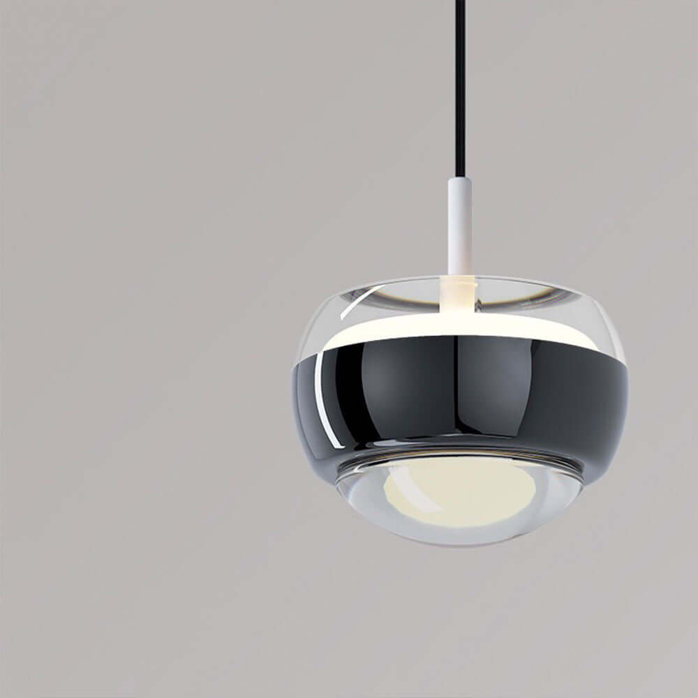 Halvcirkel LED loftlampe, moderne design