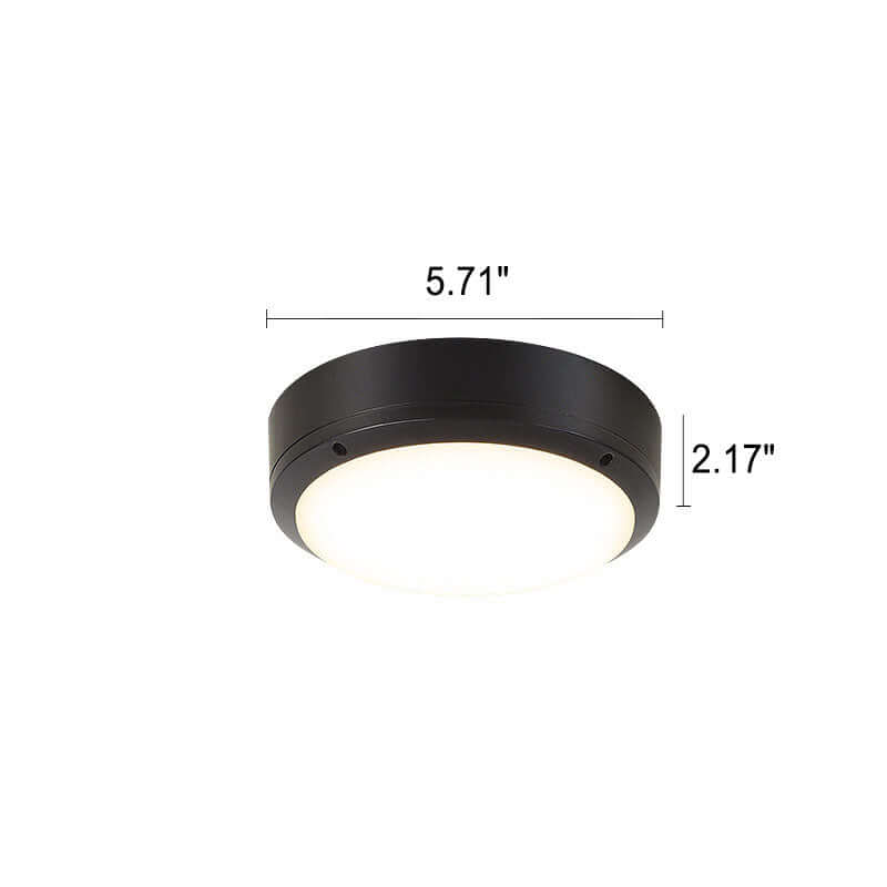 Udendørs LED-loftslampe, vandtæt aluminium