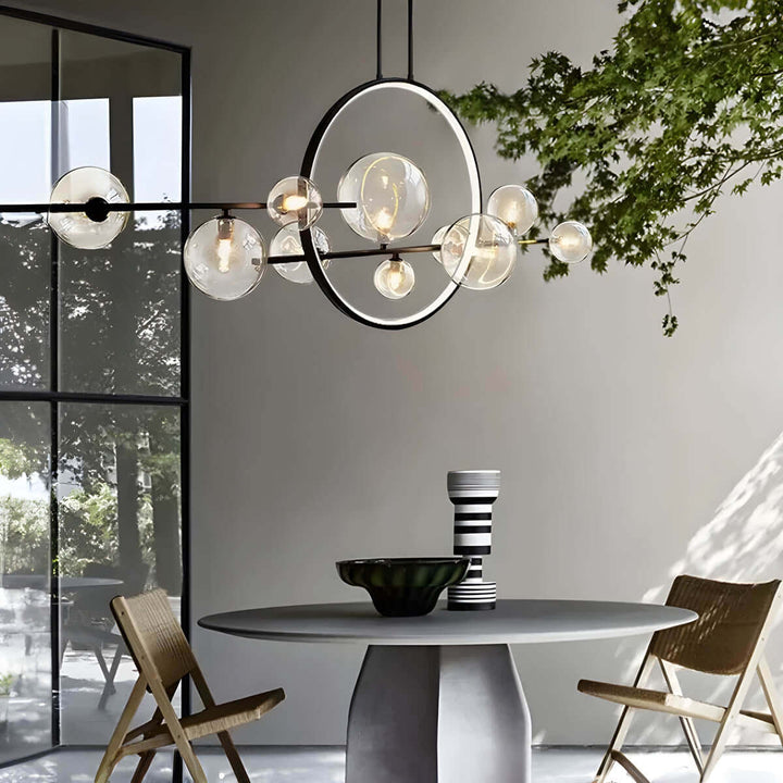 Elara | Moderne Loftslampe i Glas