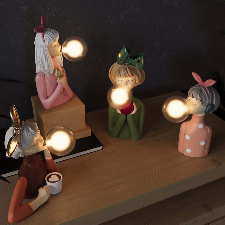 Håndlavet bordlampe fra Artisan Sisters