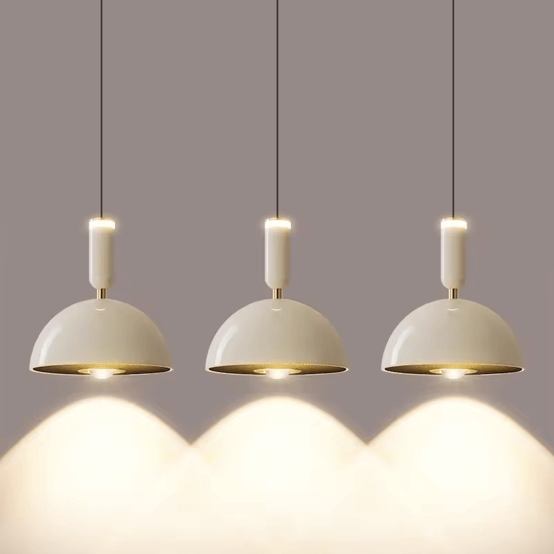 Moderne LED-hængelampe, makaronistil