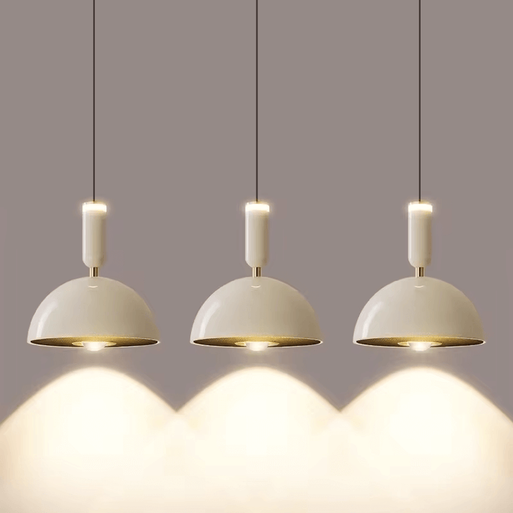 Moderne LED-hængelampe, makaronistil