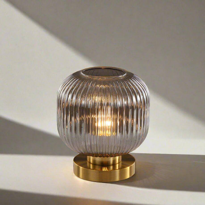 Moderni pöytävalaisin Nordic Amber