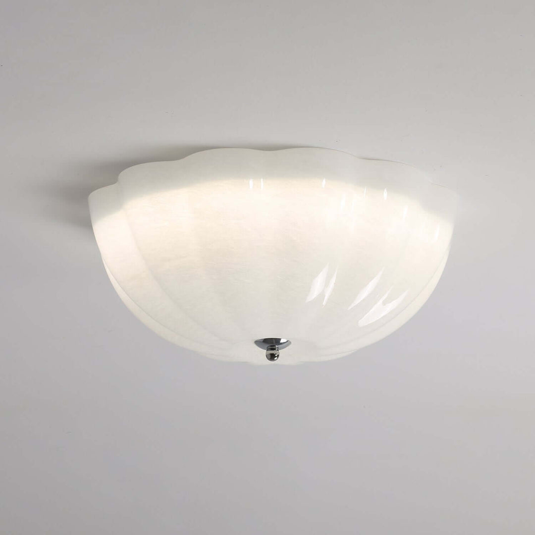 Moderne Opal Glas Loftlampe - Blødt og Diffust Lys