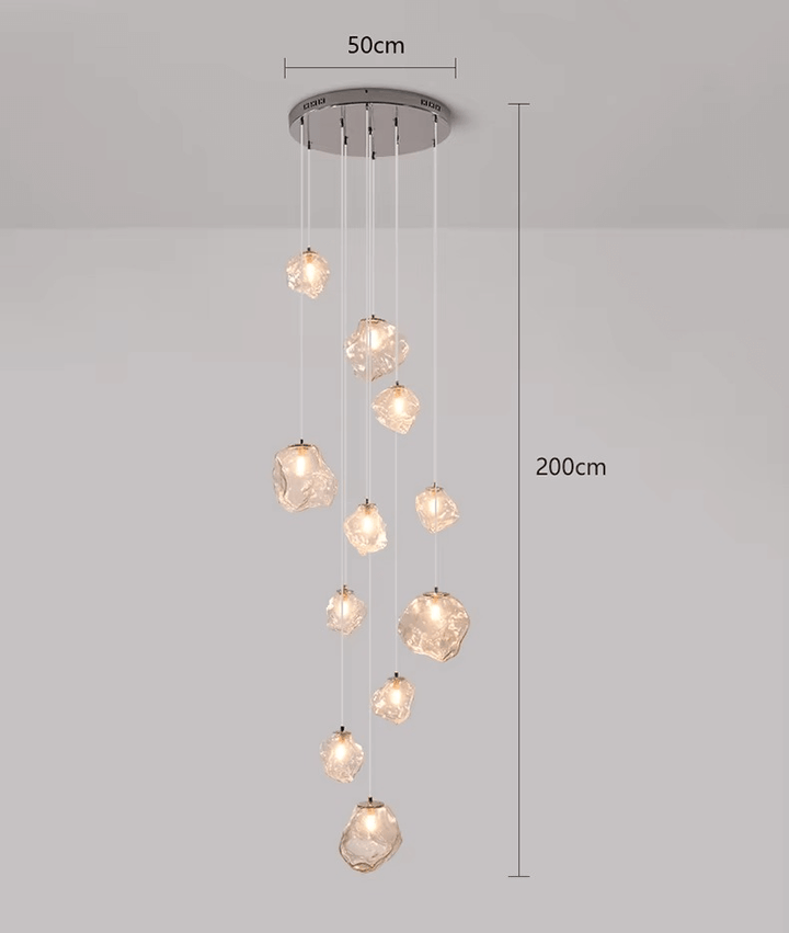 Moderne trappelys - LED-belysning