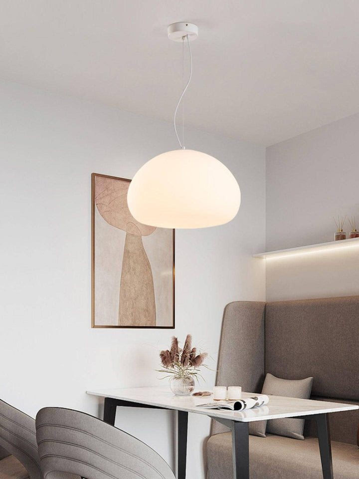 Moderne pendelampe – blødt lys