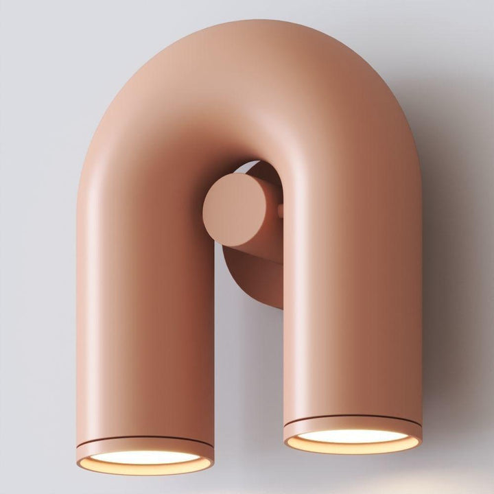 Moderne væglampe - detalje