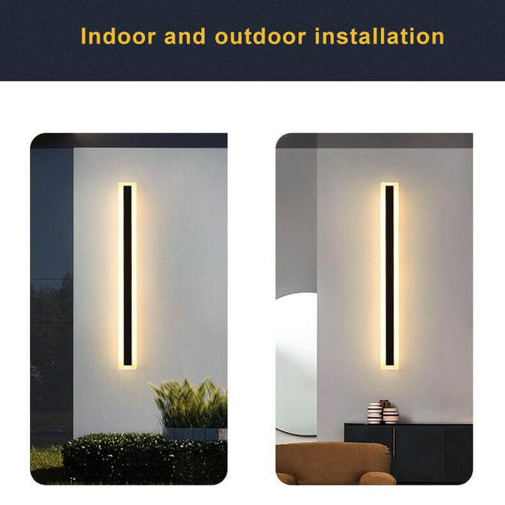 Moderni LED-seinävalaisin ulkokäyttöön