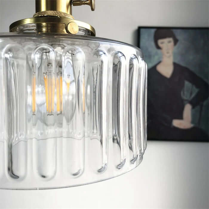 Vintage-stil glaspendel