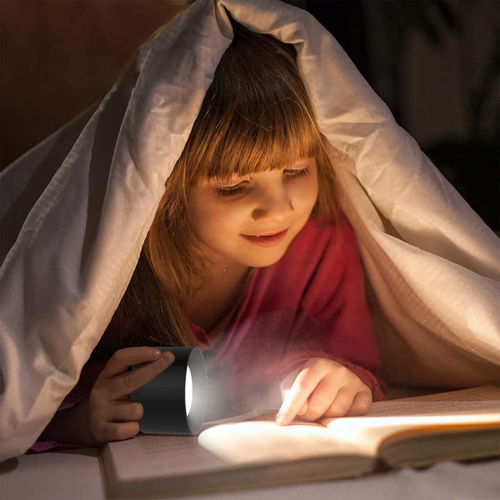 Trådløs LED Natbordlampe - Hvid