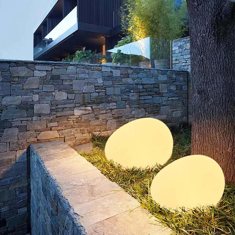 Udendørs havebelysning - Cobblestone lampe