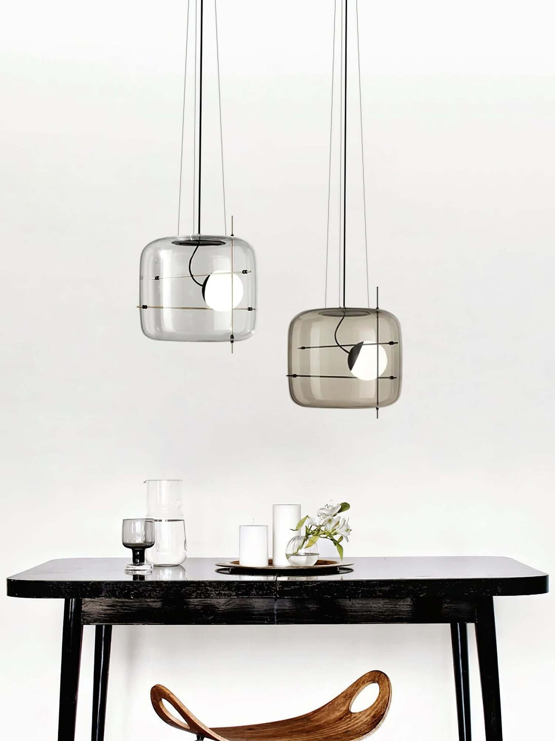 Lampe Pendante En Verre Plot